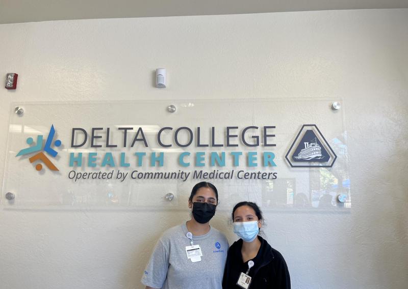 Members Anu and Lucy at Delta College 