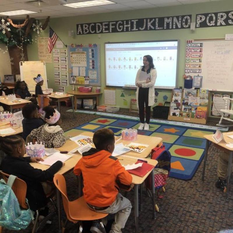 Corinne Teaching