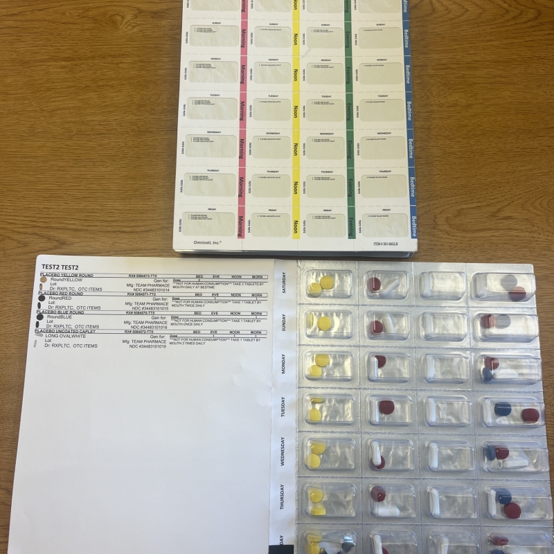 Example of Pill Packaging